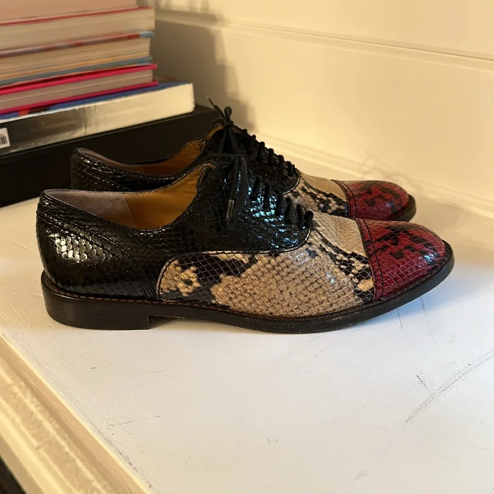 Marc Jacobs Python Brogues - 37.5 - Picture 5 of 11